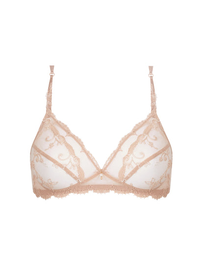 Deesse En Glam Triangle Cup Wireless Bra - front picture