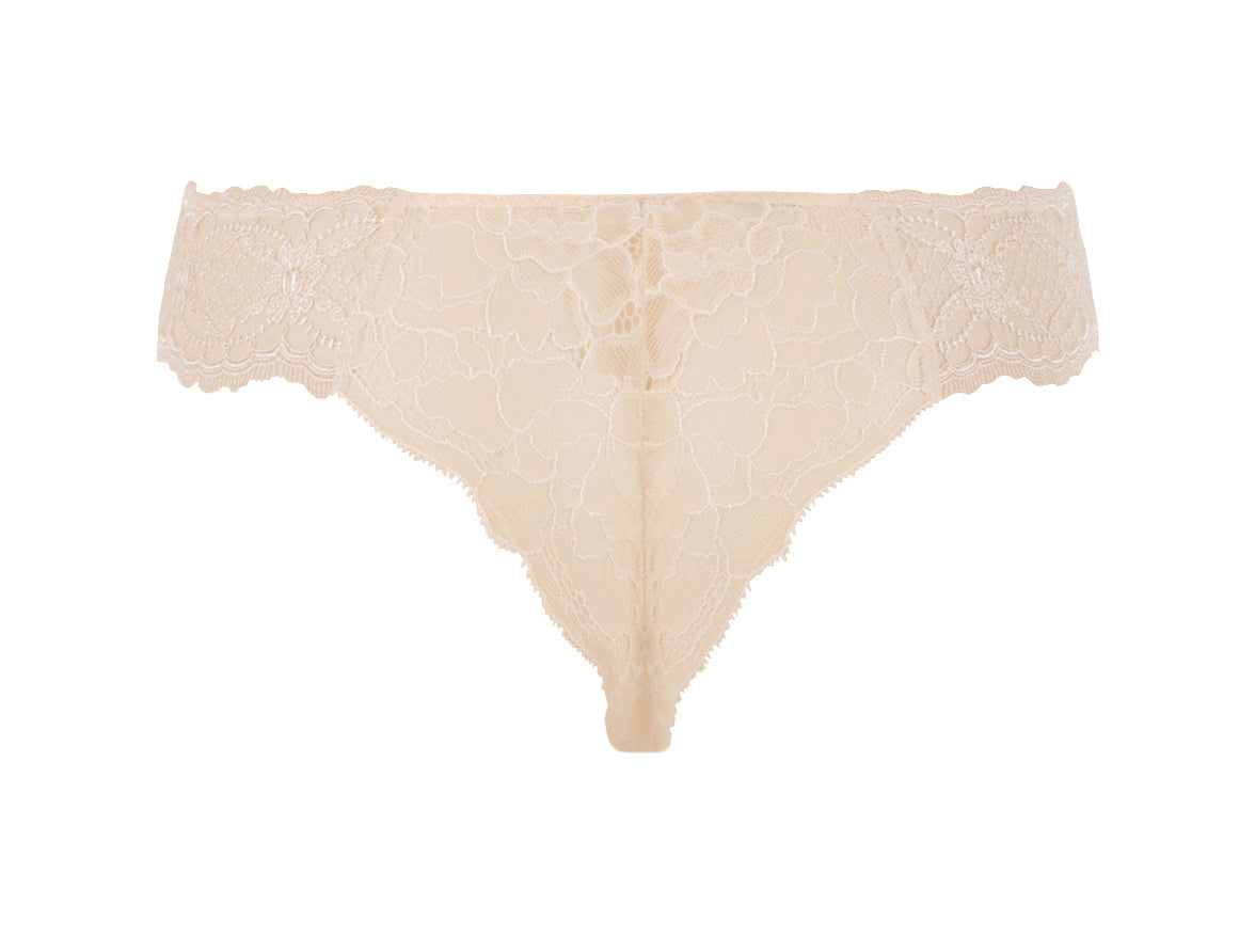 An exquisite lace thong from the Sublime en dentelle line by Lise Charmel, France.