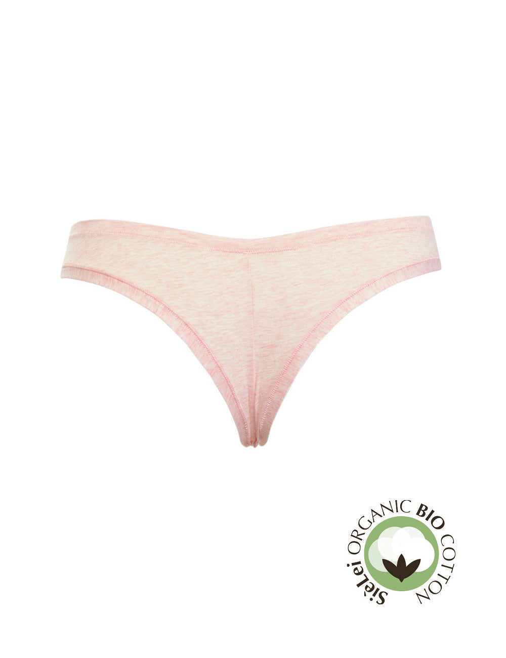 SIéLEI's Organic Cotton Brazilian Panties from Italy are crafted with hand-picked organic cotton to create a thin, soft, stretchy fabric. 