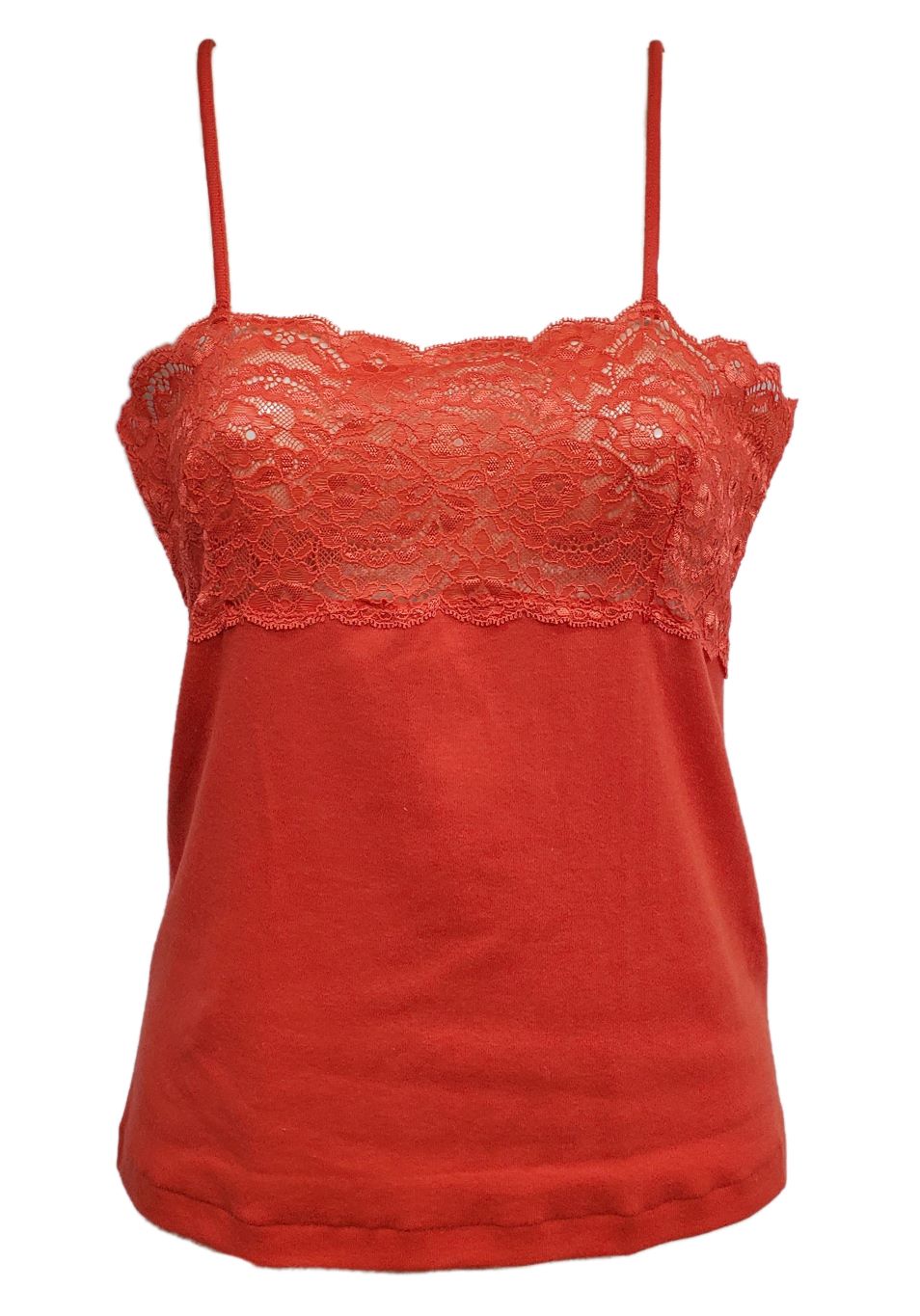 Out From Under Red Cami Micro Lace Bralette