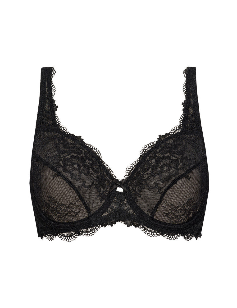 Buy Black Lace Smooth Cup Light Pad Plunge Bra from Next USA