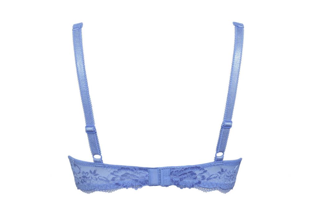The Wonder Lace line of SIéLEI from Italy features an unpadded soft cup, lace bra.