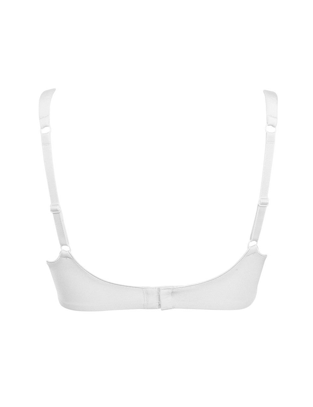 Wisremt V neck Modal Adjustable Strap Built In Bra Padded Self