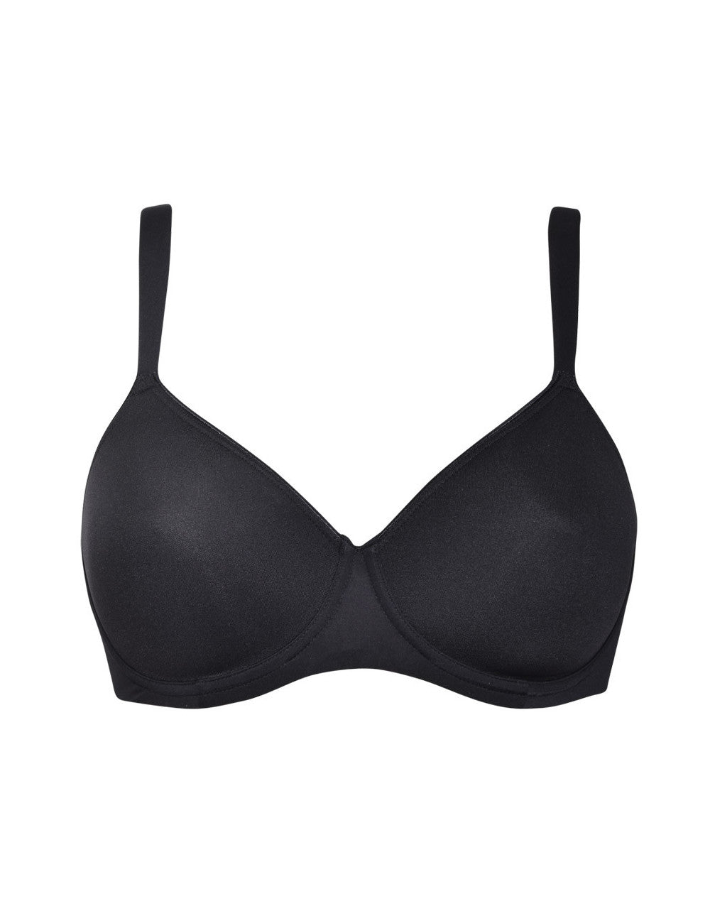 Raya Smooth Lace Spacer Wire-Free Bra, Black, 42F : : Clothing,  Shoes & Accessories