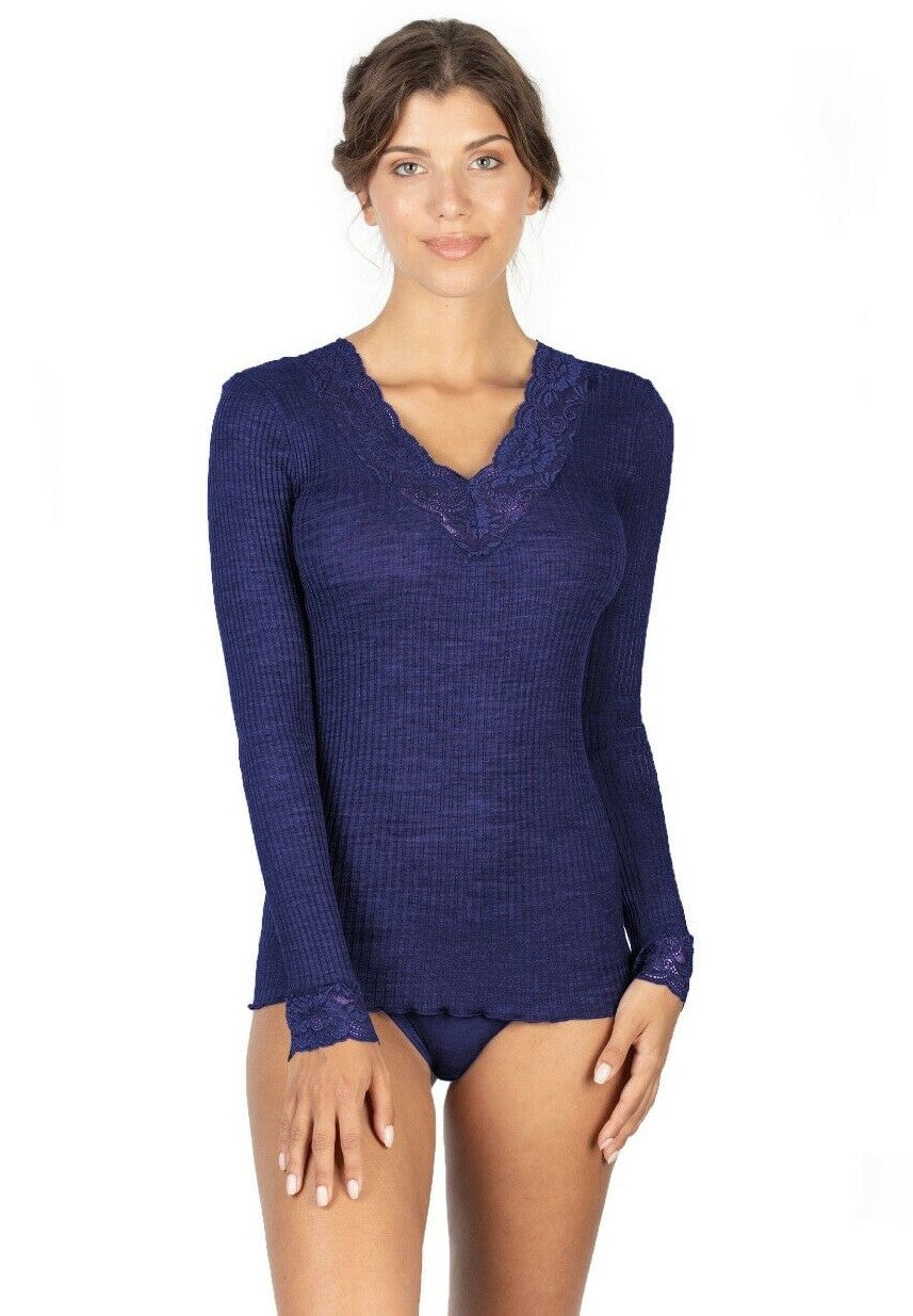 Wool-Blend soft and thin top by EGi from Italy