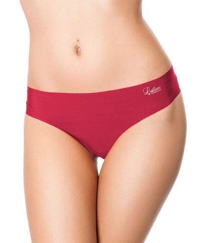The Invisible line brief from Leilieve exhibits a thin, soft, elastic fabric with laser-cut edges.