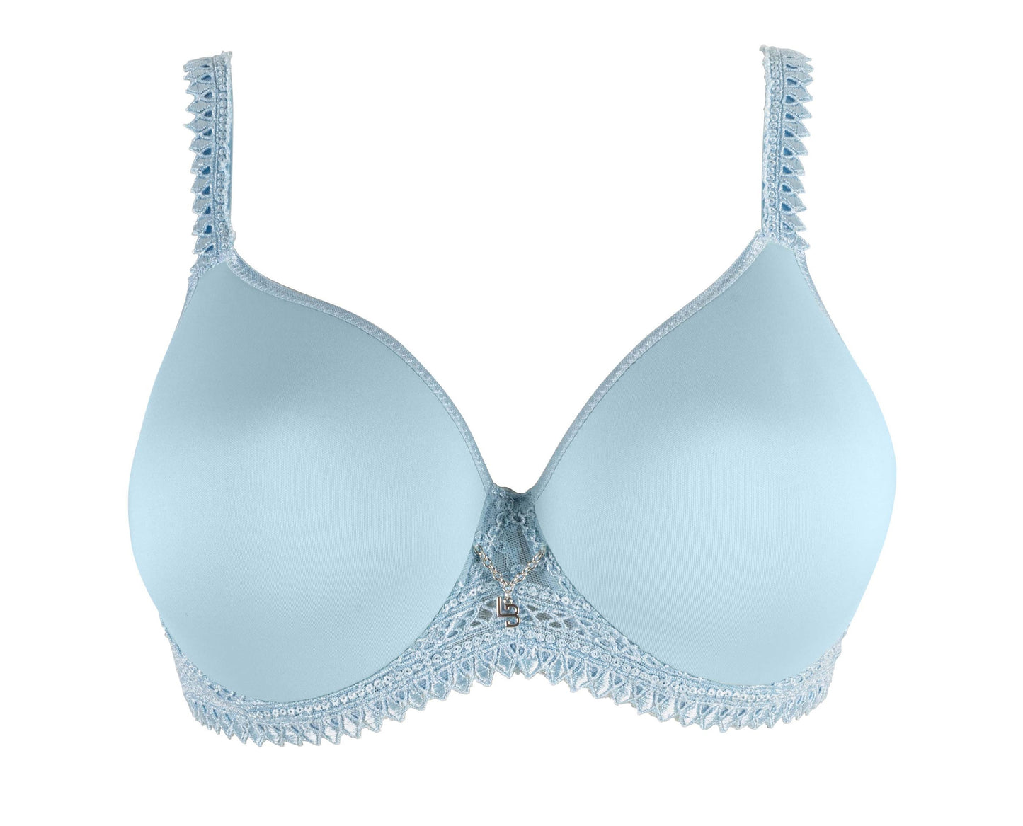 Ice blue spacer bra from the Paco line by Louisa Bracq Paris at Di Moda Lingerie Toronto.