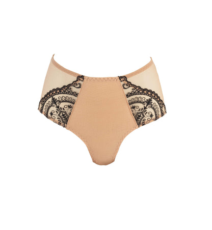 Sophisticated and luxuriously embroidered full brief panties from the Kant line by Louisa Bracq from France at DiModa Lingerie Toronto.