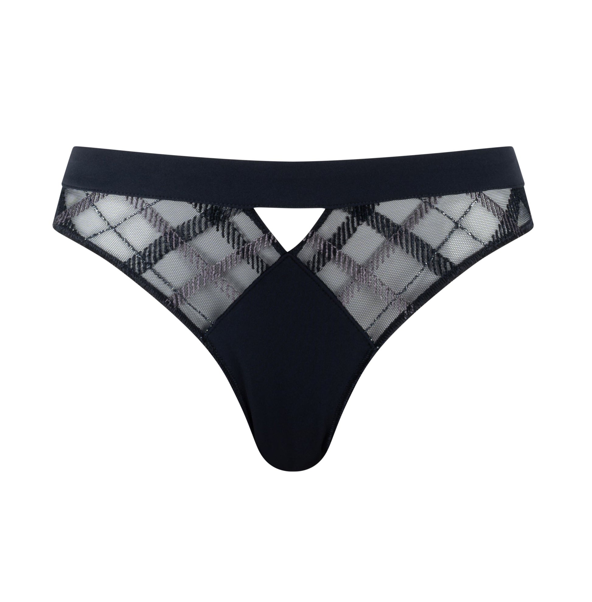 The Louisa Bracq thong from the Albanach line at Di Moda Lingerie Toronto.