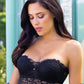This luxuriously lightweight and stretchable lace bustier from Leilieve of Italy is crafted with quality padding for support and offers a sleek, sophisticated finishing touch. The bustier is finished with detachable straps for a customizable fit and comfortable all-day wear.