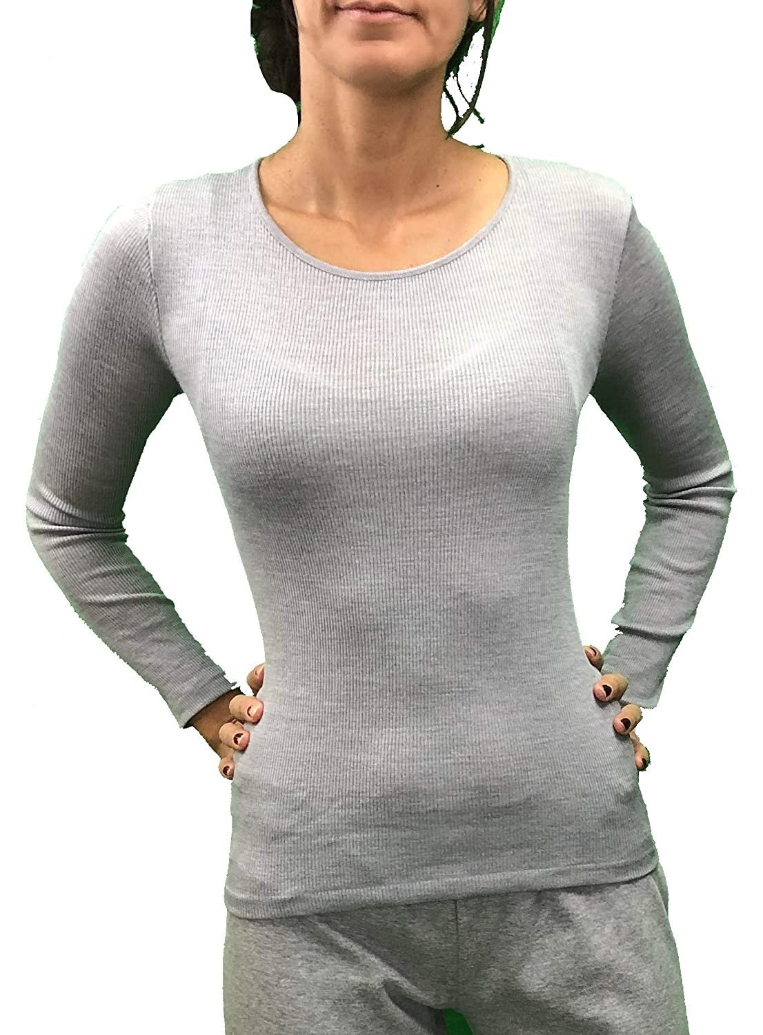 Lightweight soft long-sleeved top from the Wool-Modal line by Emmebivi from Italy.