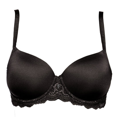 Smooth Full Cup Bra: Black – Le Buste Lingerie