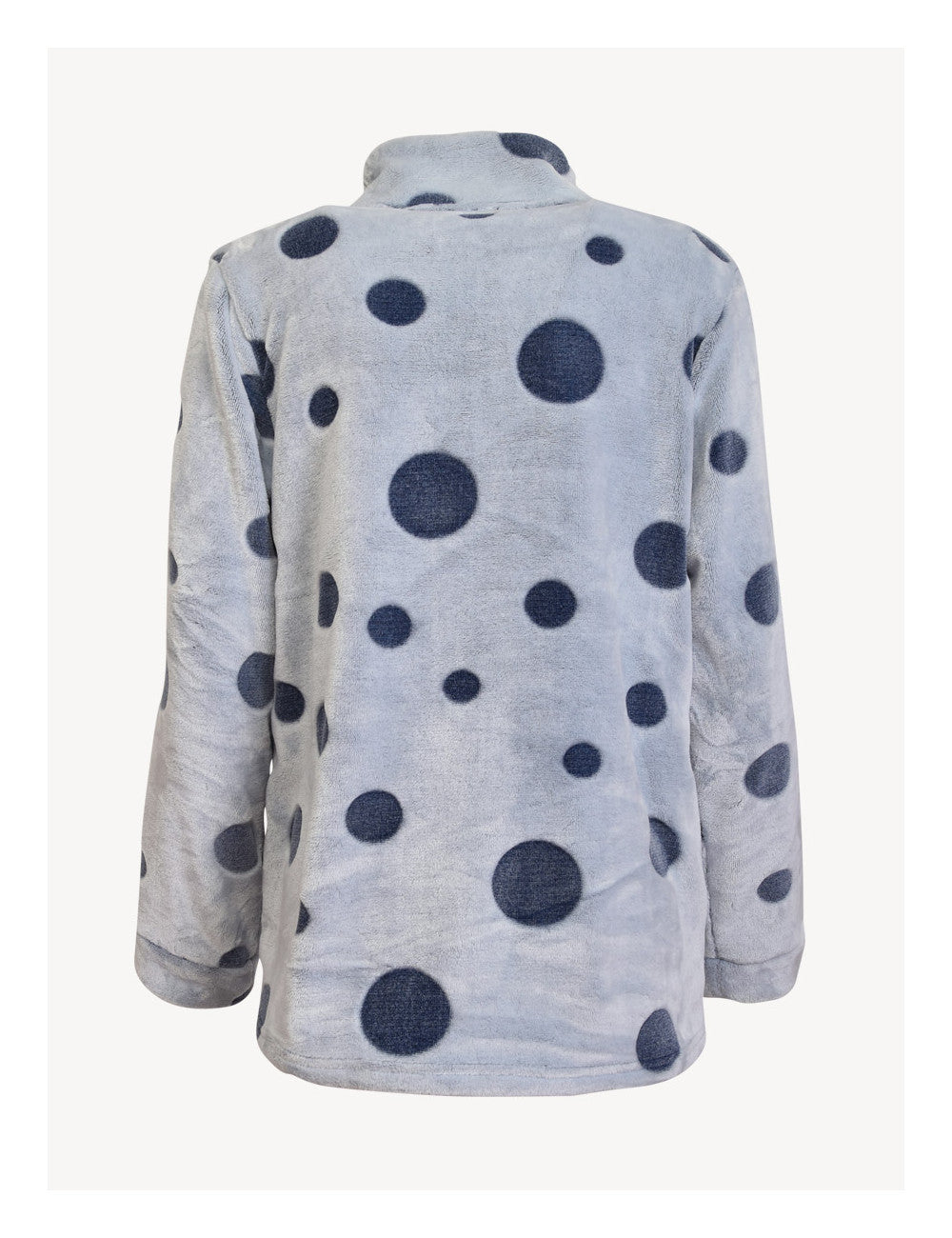 ack of the Long sleeve plush pajamas sweatshirt with bubble designed fabric by SIeLEI from Italy